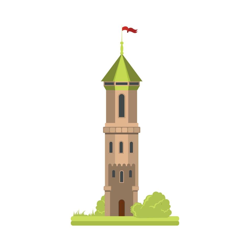 vector illustratie van fantasie toren