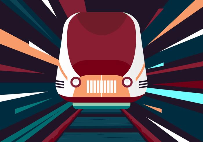 Gratis TGV Vector Illustratie