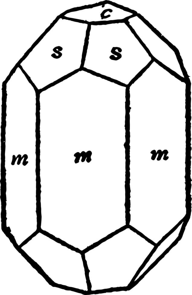 combinatie van zeshoekig vormen wijnoogst illustratie. vector