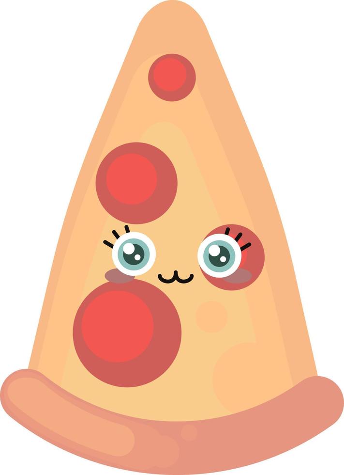 pizza plak, illustratie, vector Aan wit achtergrond.