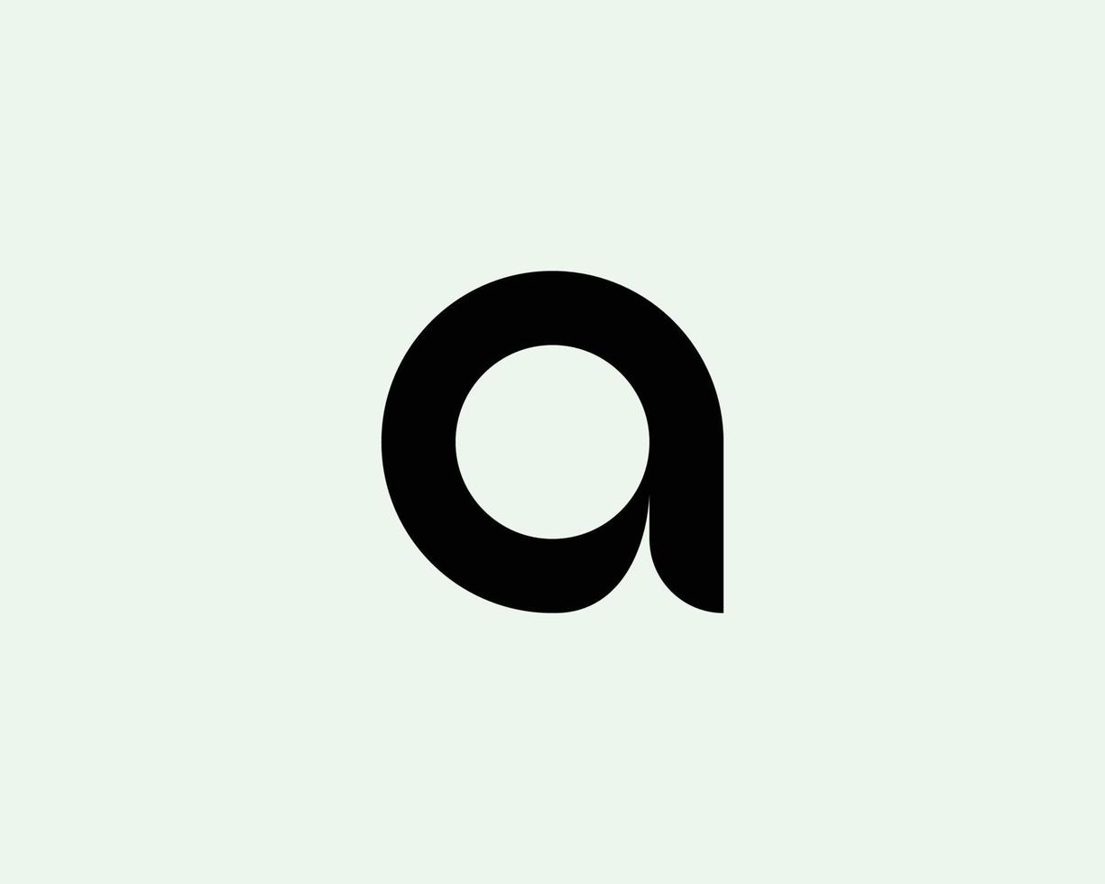 een brief logo ontwerp vector sjabloon