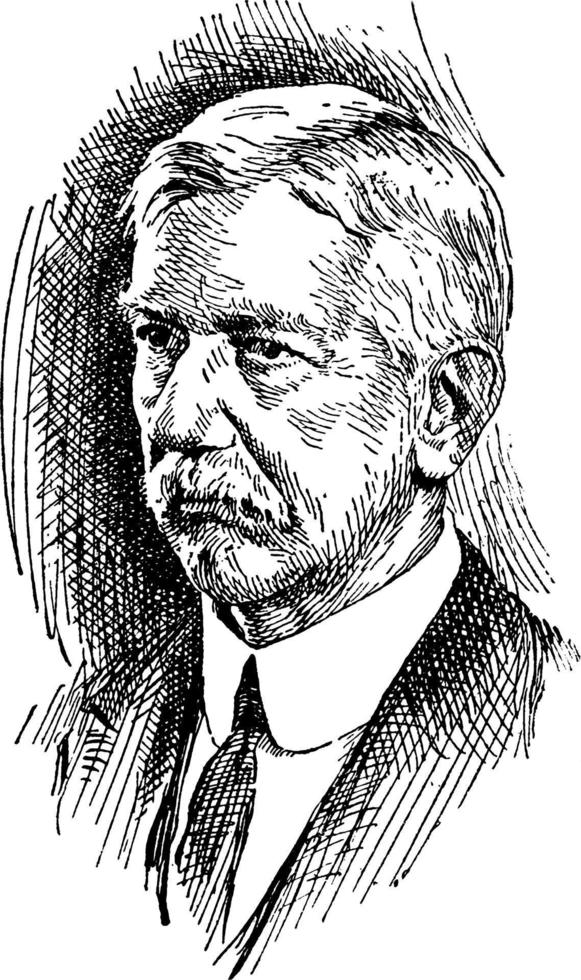 dr. William Crawford gorga's, wijnoogst illustratie vector