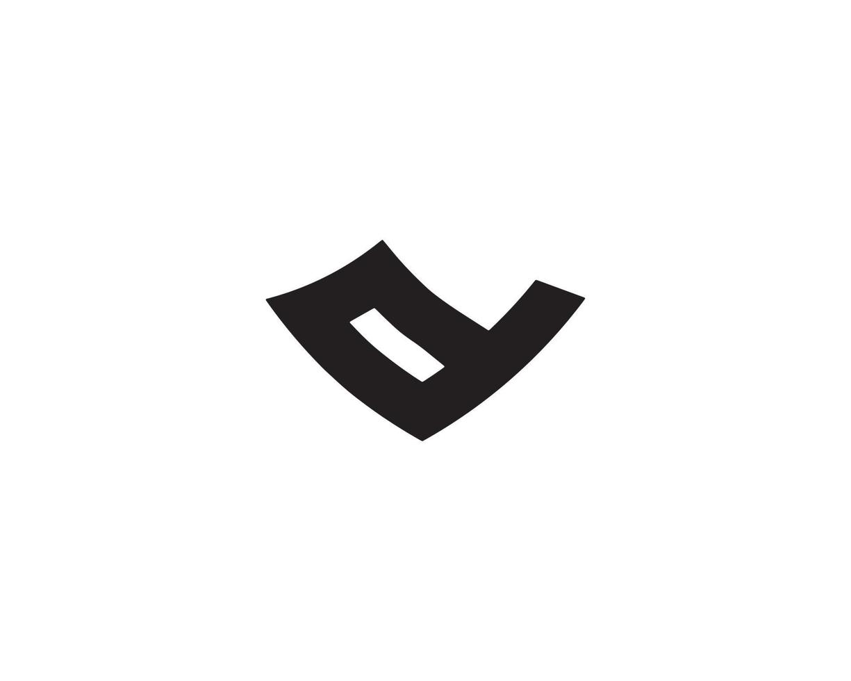 d logo ontwerp vector sjabloon