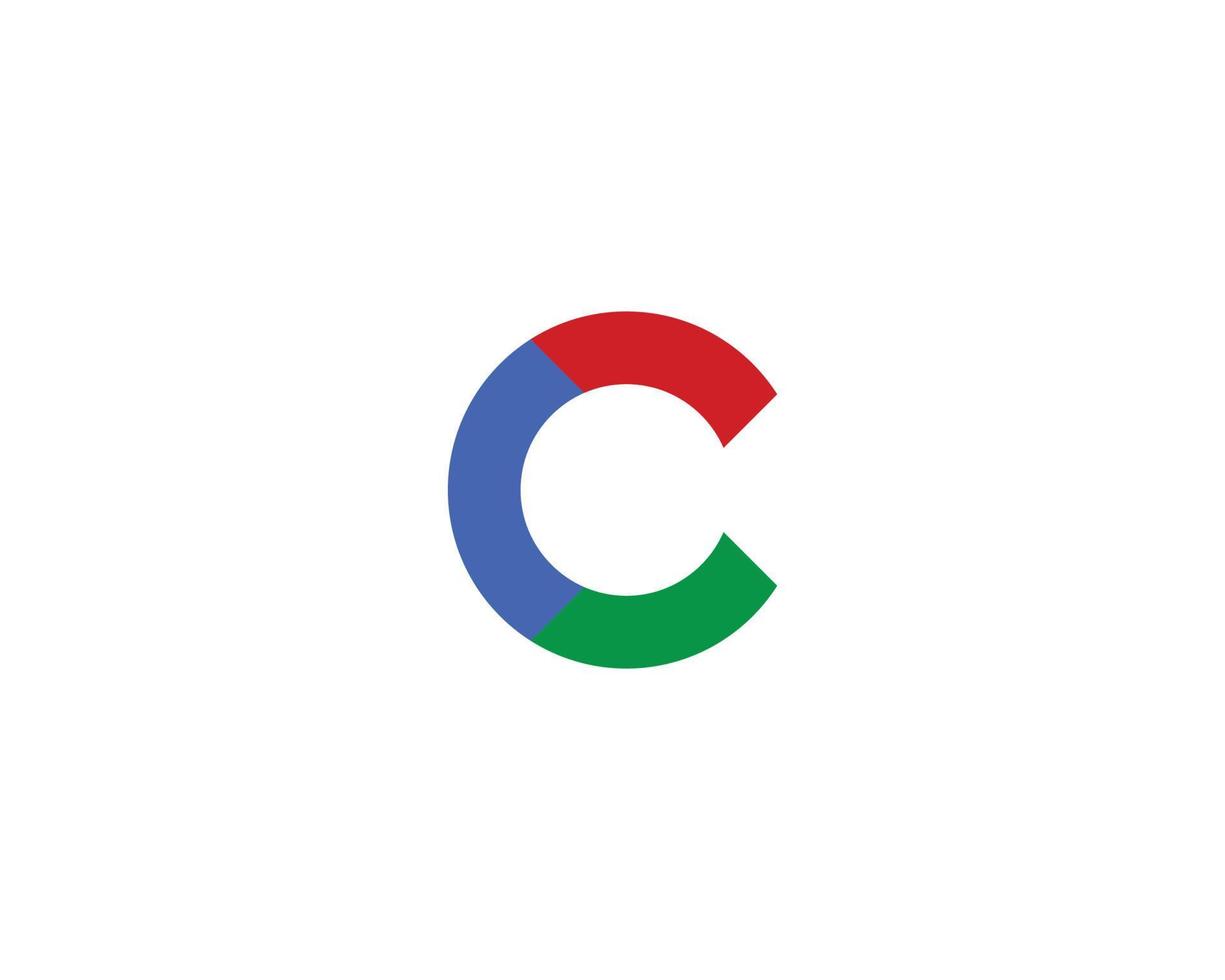c logo ontwerp vector sjabloon