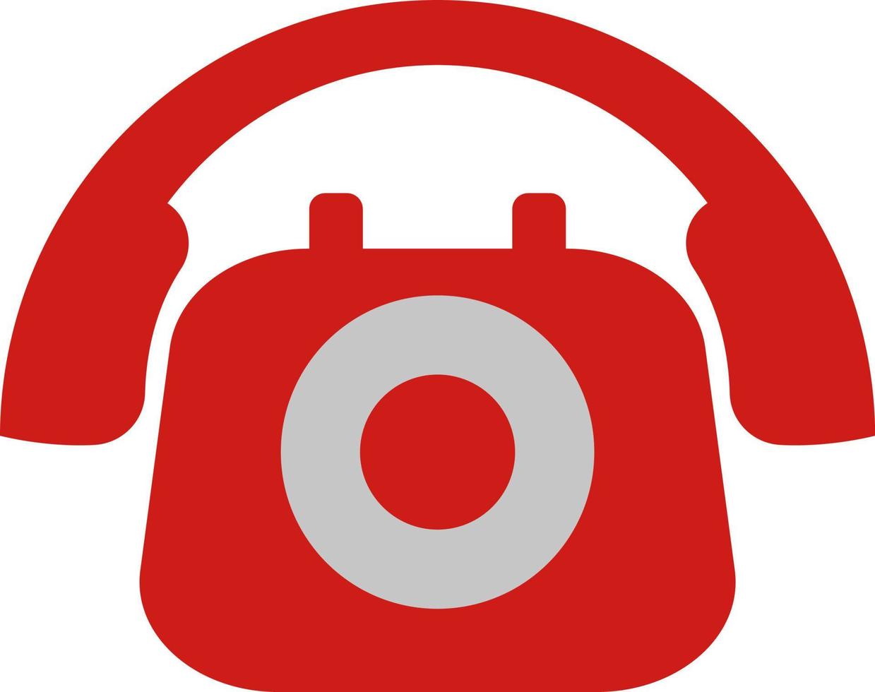 Brand blussen rood telefoon, illustratie, vector Aan wit achtergrond.