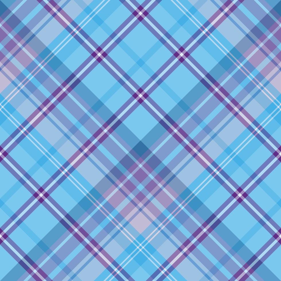 naadloos patroon in mooi blauw en paars kleuren voor plaid, kleding stof, textiel, kleren, tafelkleed en andere dingen. vector afbeelding. 2