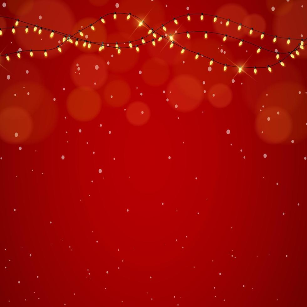 kerstvakantie partij achtergrond. gelukkig nieuwjaar en vrolijk kerstaffichesjabloon. vector illustratie