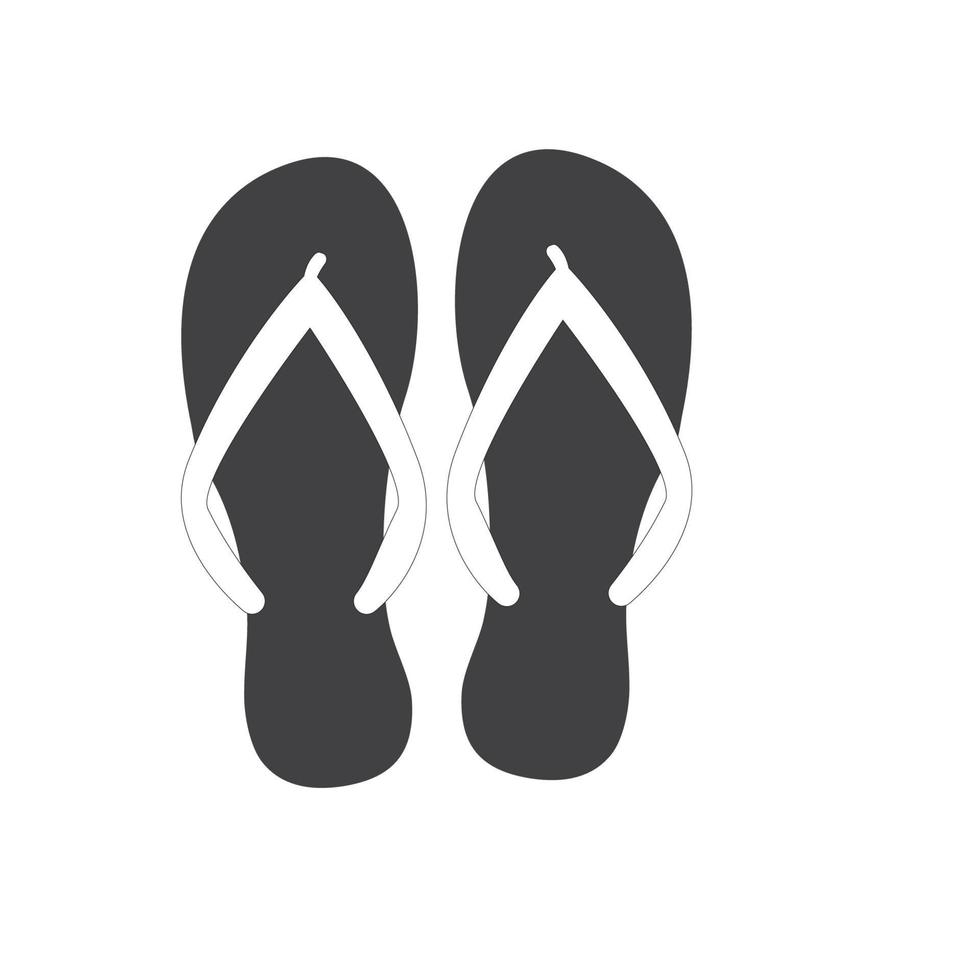 omdraaien flop en slippers vector