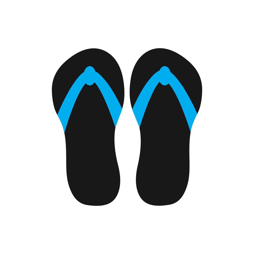 omdraaien flop en slippers vector