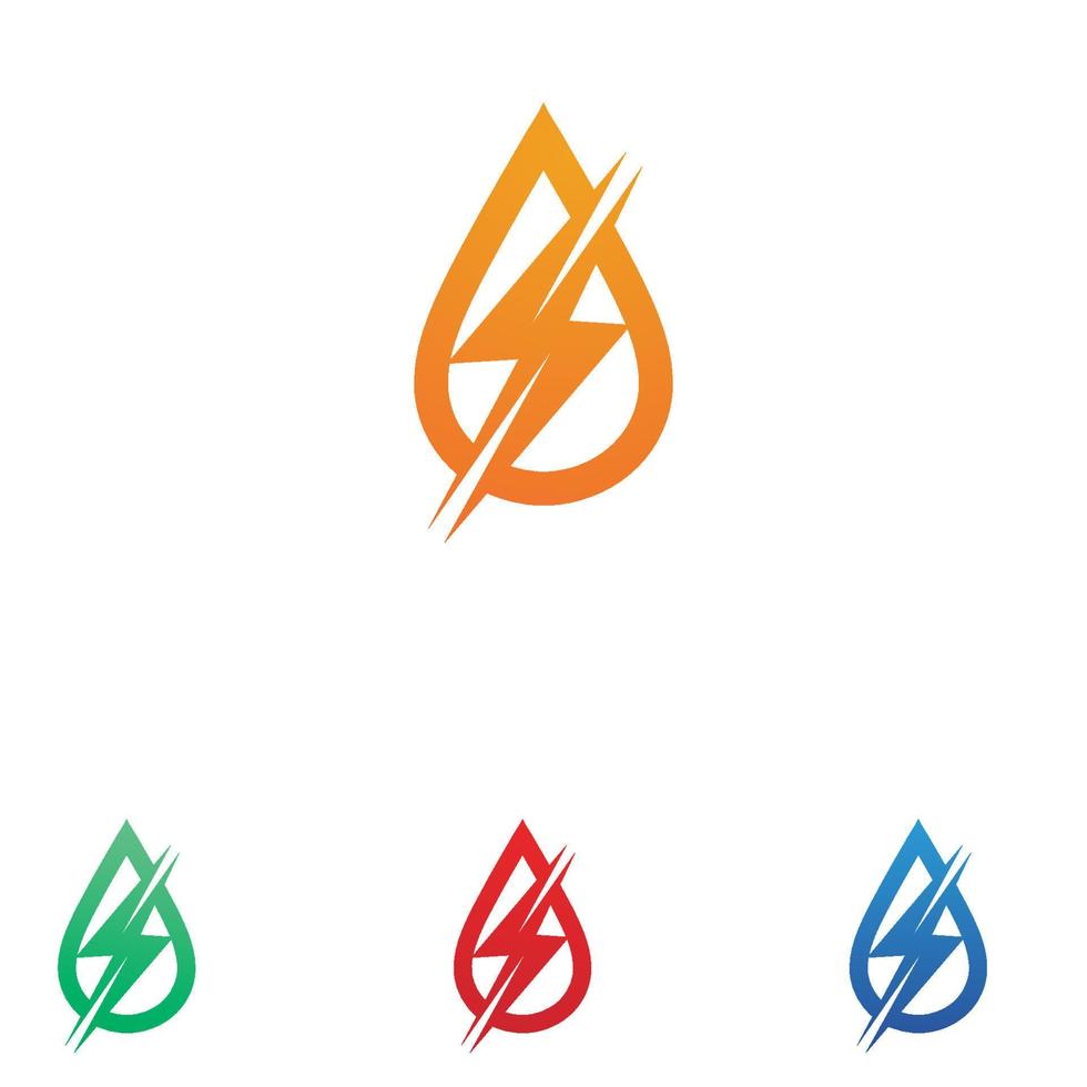 bliksemschicht logo en symbool vector