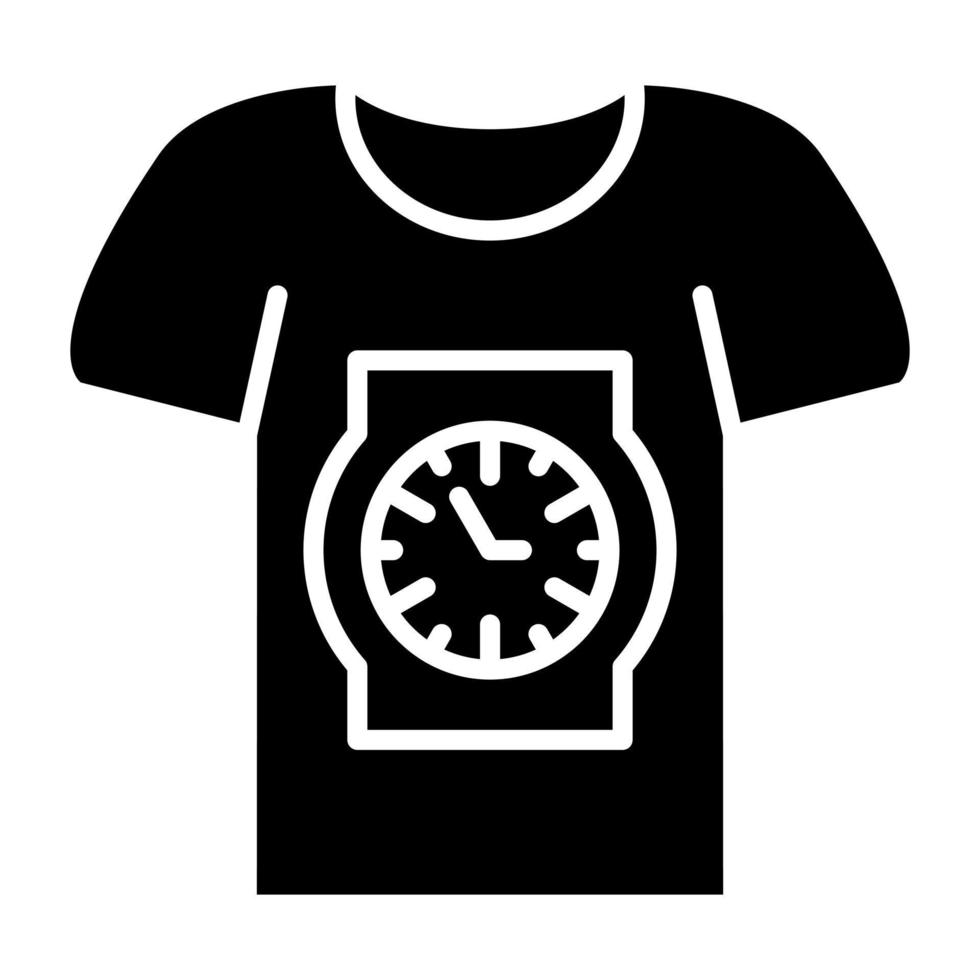 t-shirt pictogramstijl vector