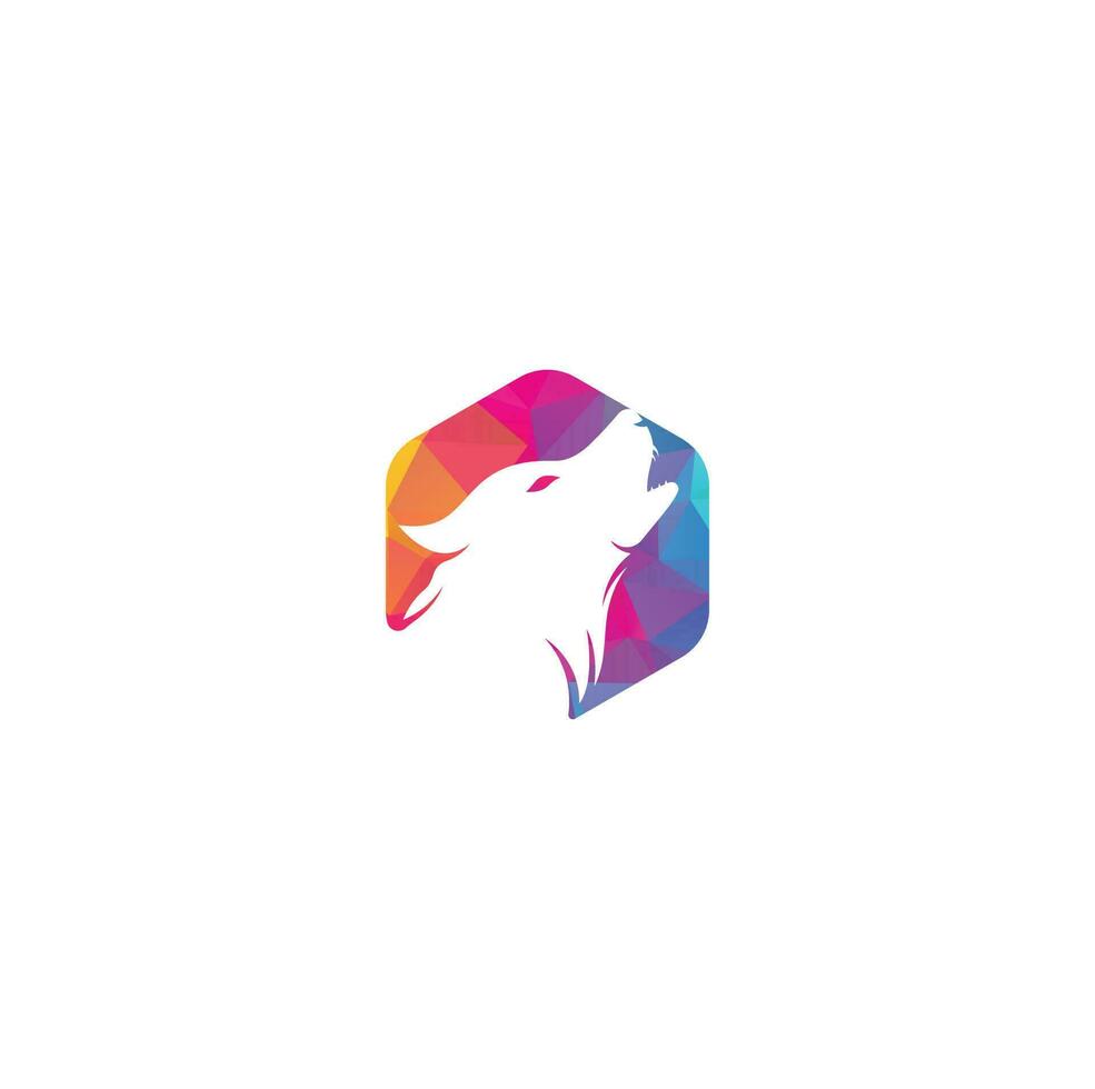 wolf logo ontwerp. modern professioneel wolf logo ontwerp. wolf hoofd logo vector