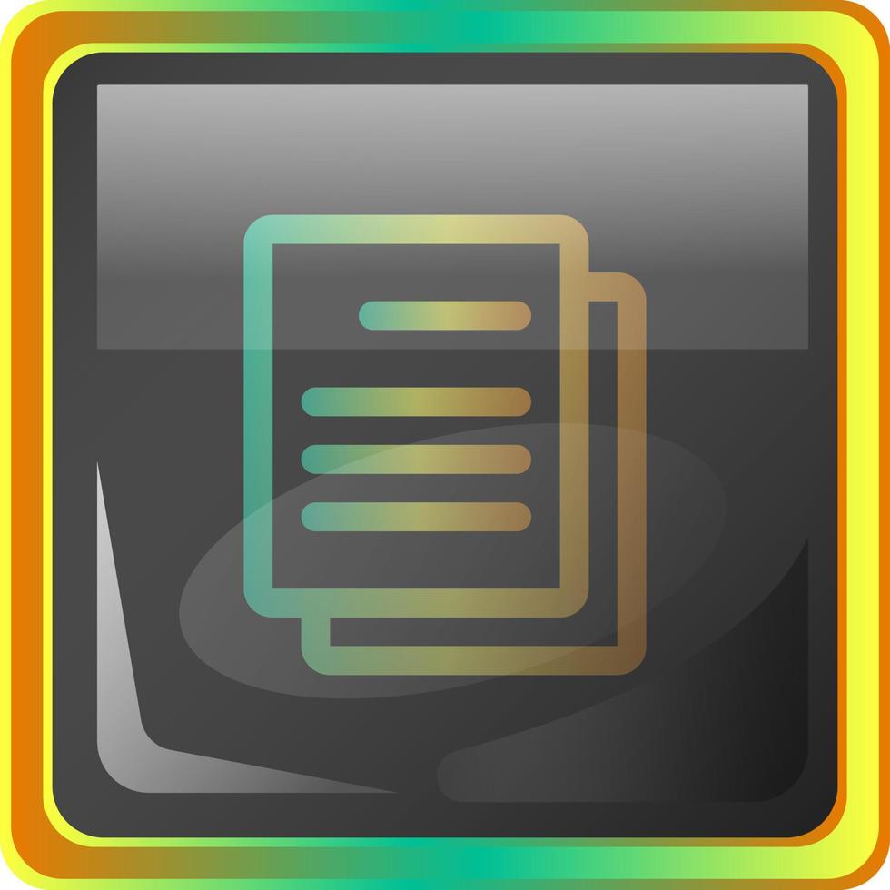 documenten grijs plein vector icoon illustratie met geel en groen details Aan wit achtergrond