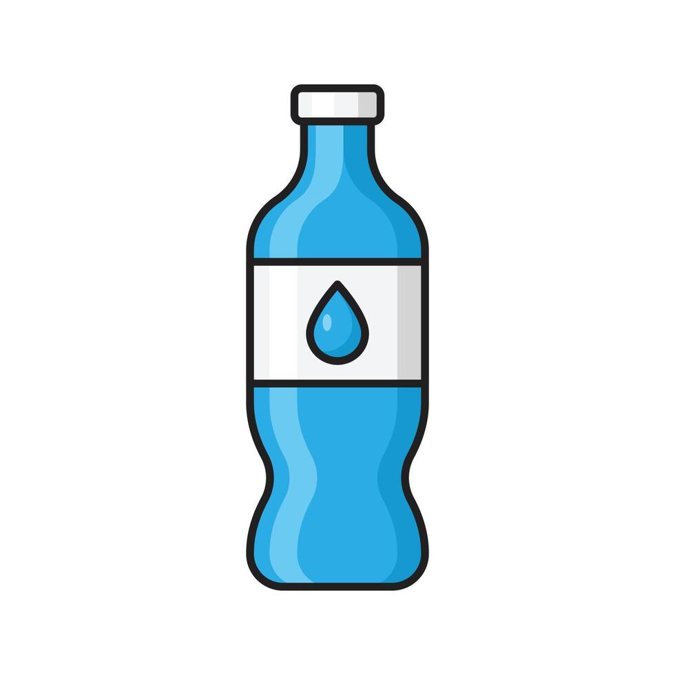 drink fles vectorillustratie op een background.premium kwaliteit symbolen.vector iconen voor concept en grafisch ontwerp. vector