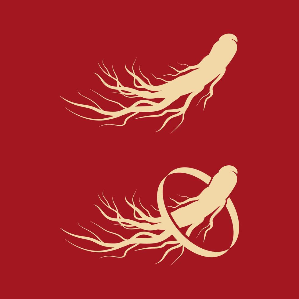 ginseng vector icoon illustratie