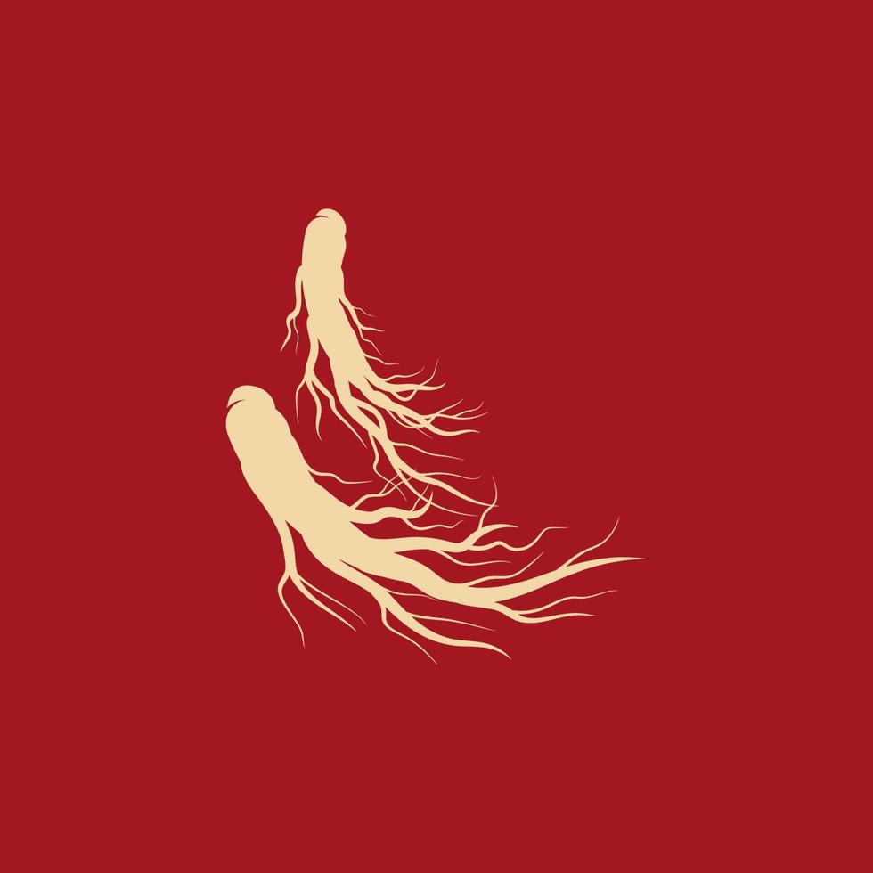 ginseng vector icoon illustratie