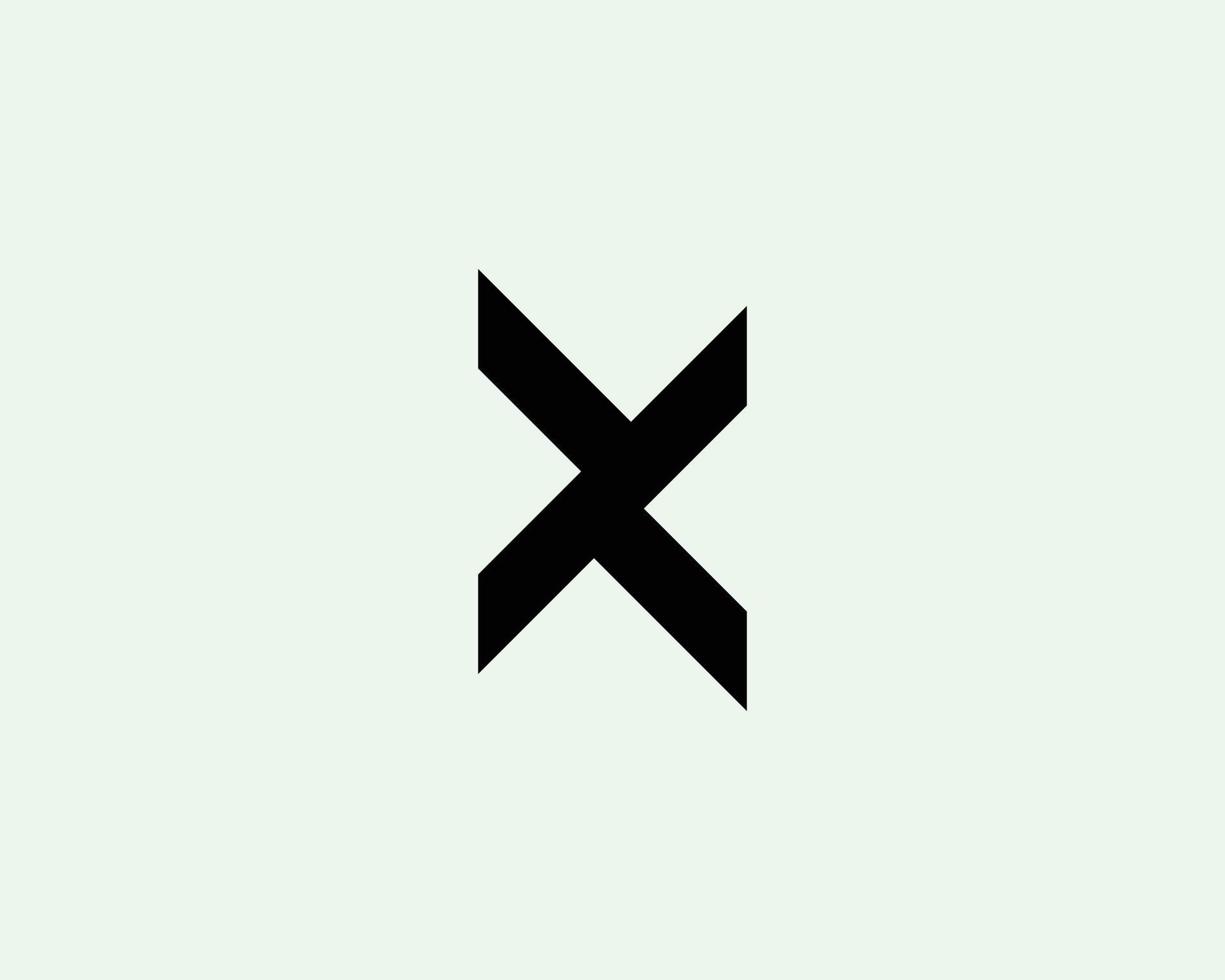 X logo ontwerp vector sjabloon