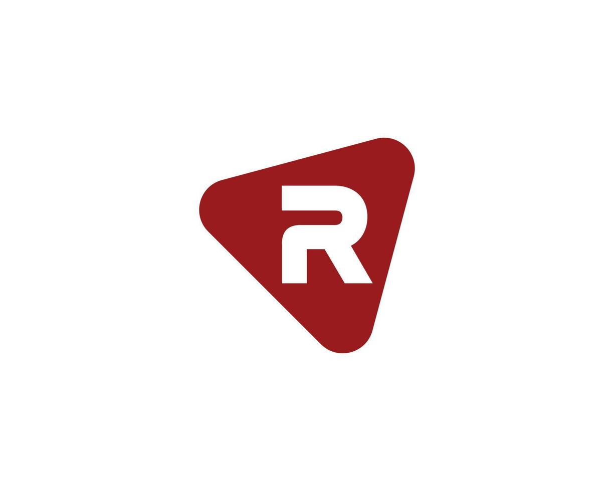 r logo ontwerp vector sjabloon