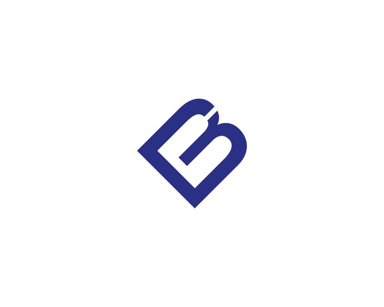 miljard nb logo ontwerp vector sjabloon