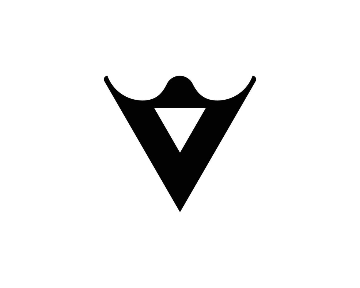 v logo ontwerp vector sjabloon