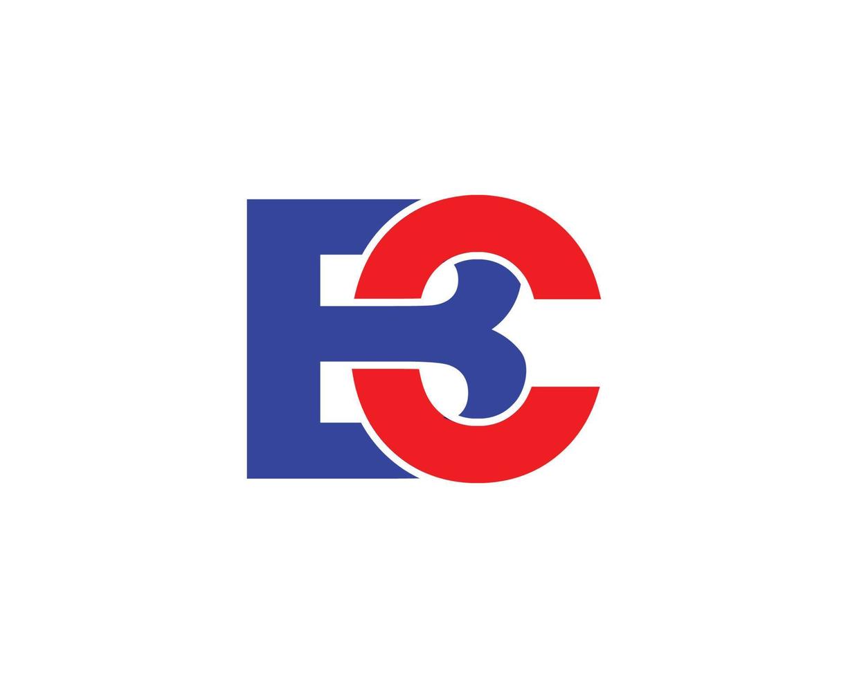 bc cb logo ontwerp vector sjabloon