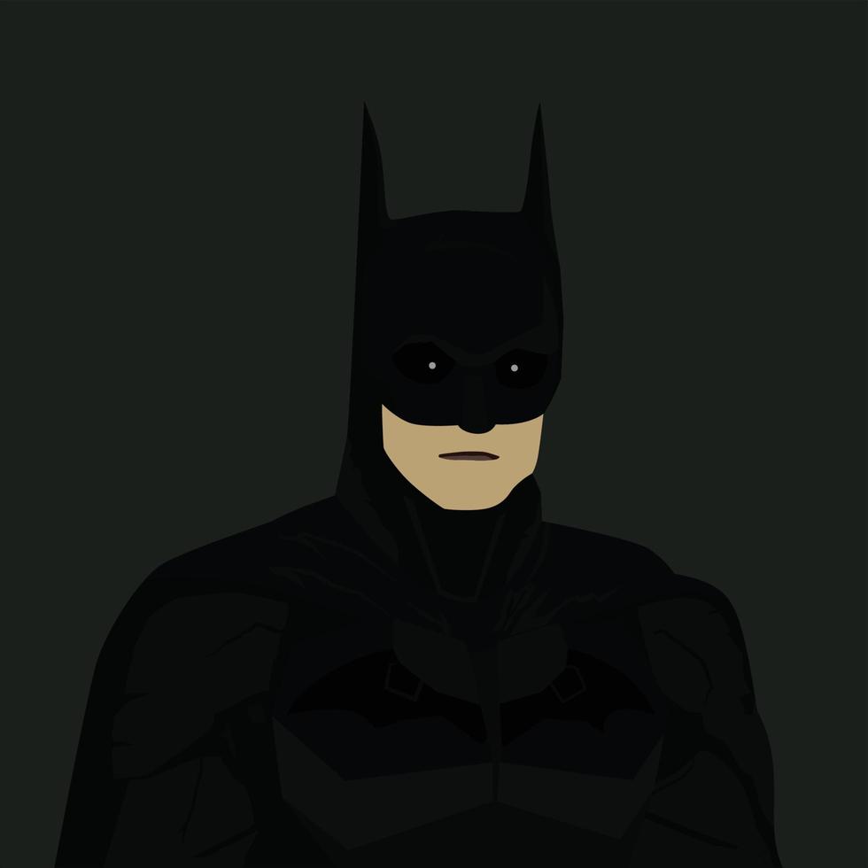 ik ben vleermuizen Batman vector