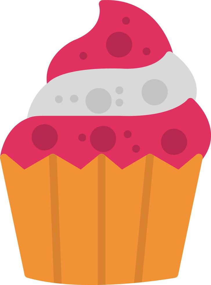 muffin platte pictogram vector