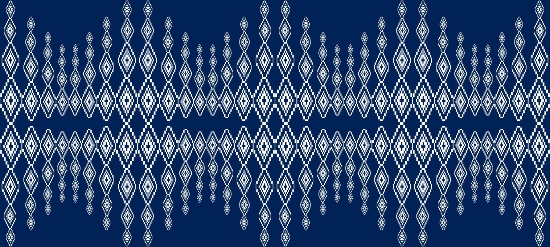 abstract blauw meetkundig etnisch achtergrond vector