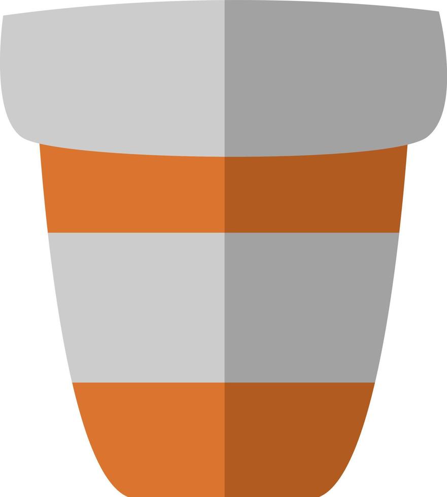 koffie naar Gaan, illustratie, vector Aan een wit achtergrond.