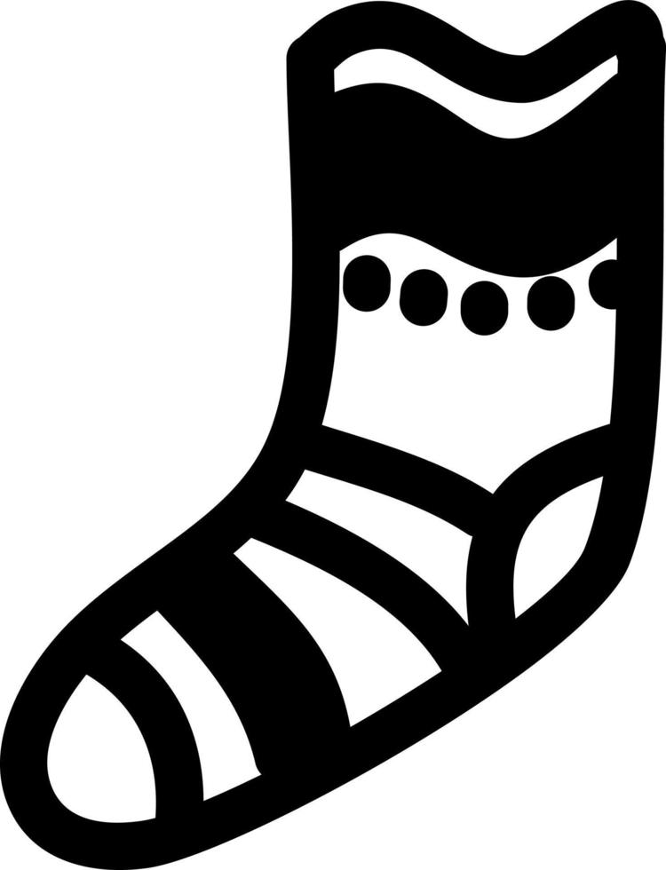 vrouw sokken, illustratie, vector Aan een wit achtergrond