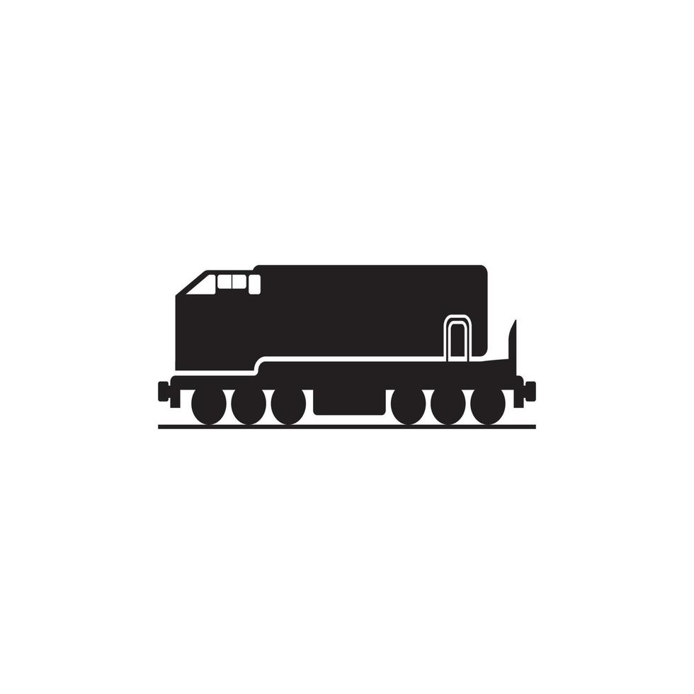 spoorweg icoon vector illustratie logo