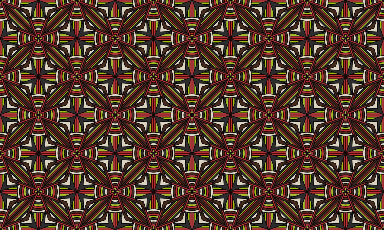 elegant modern batik etnisch patroon achtergrond vector