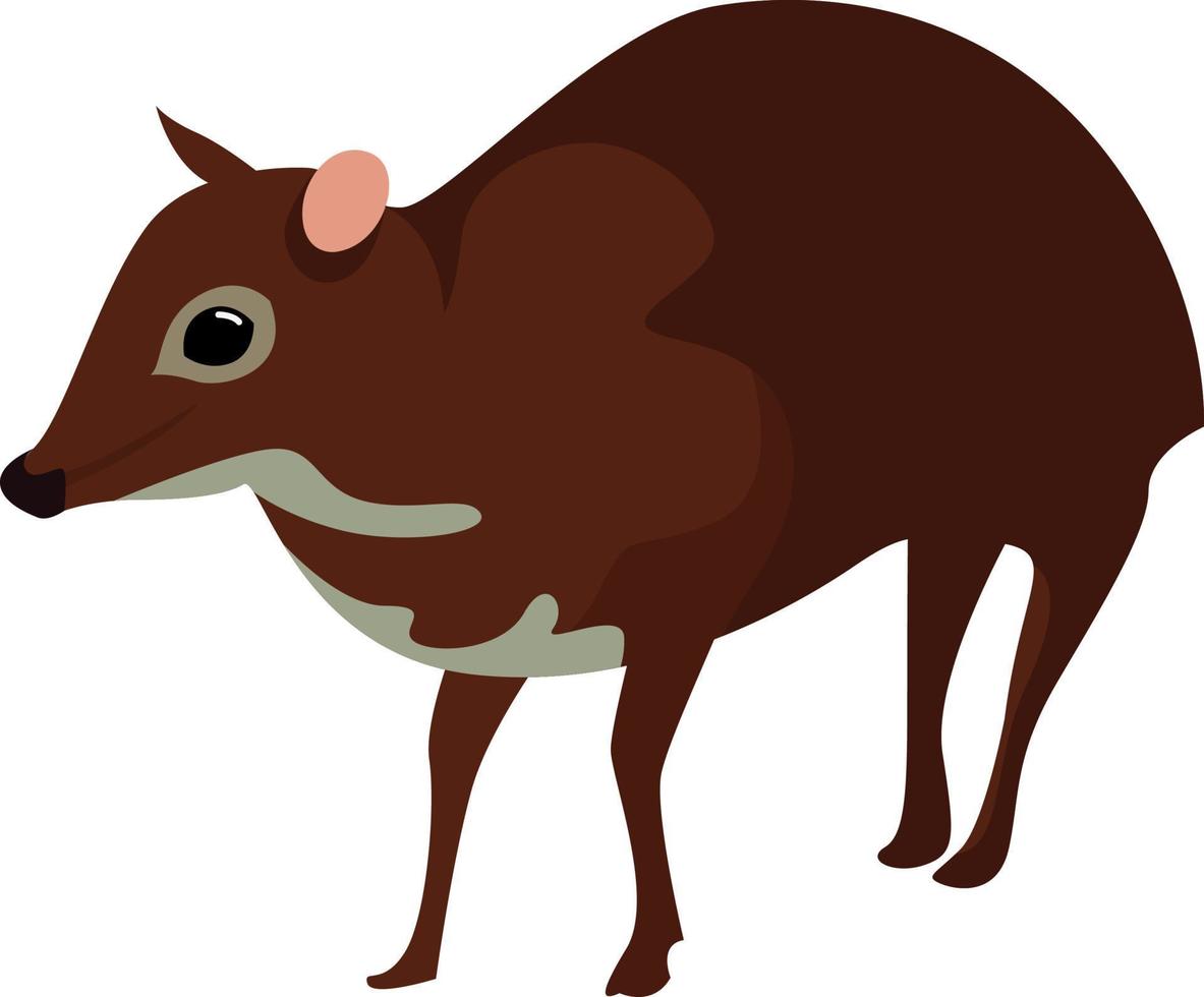 Java muis hert, illustratie, vector Aan wit achtergrond