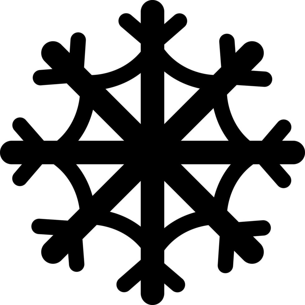 sneeuw vlok, illustratie, vector Aan een wit achtergrond