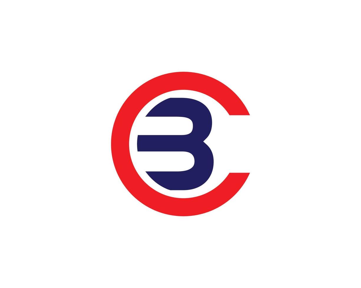 cb bc logo ontwerp vector sjabloon