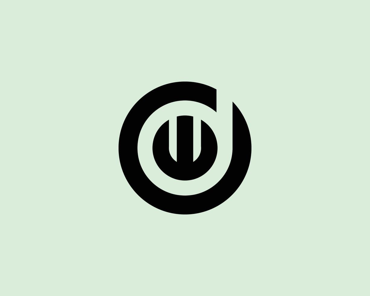 dw wd logo ontwerp vector sjabloon
