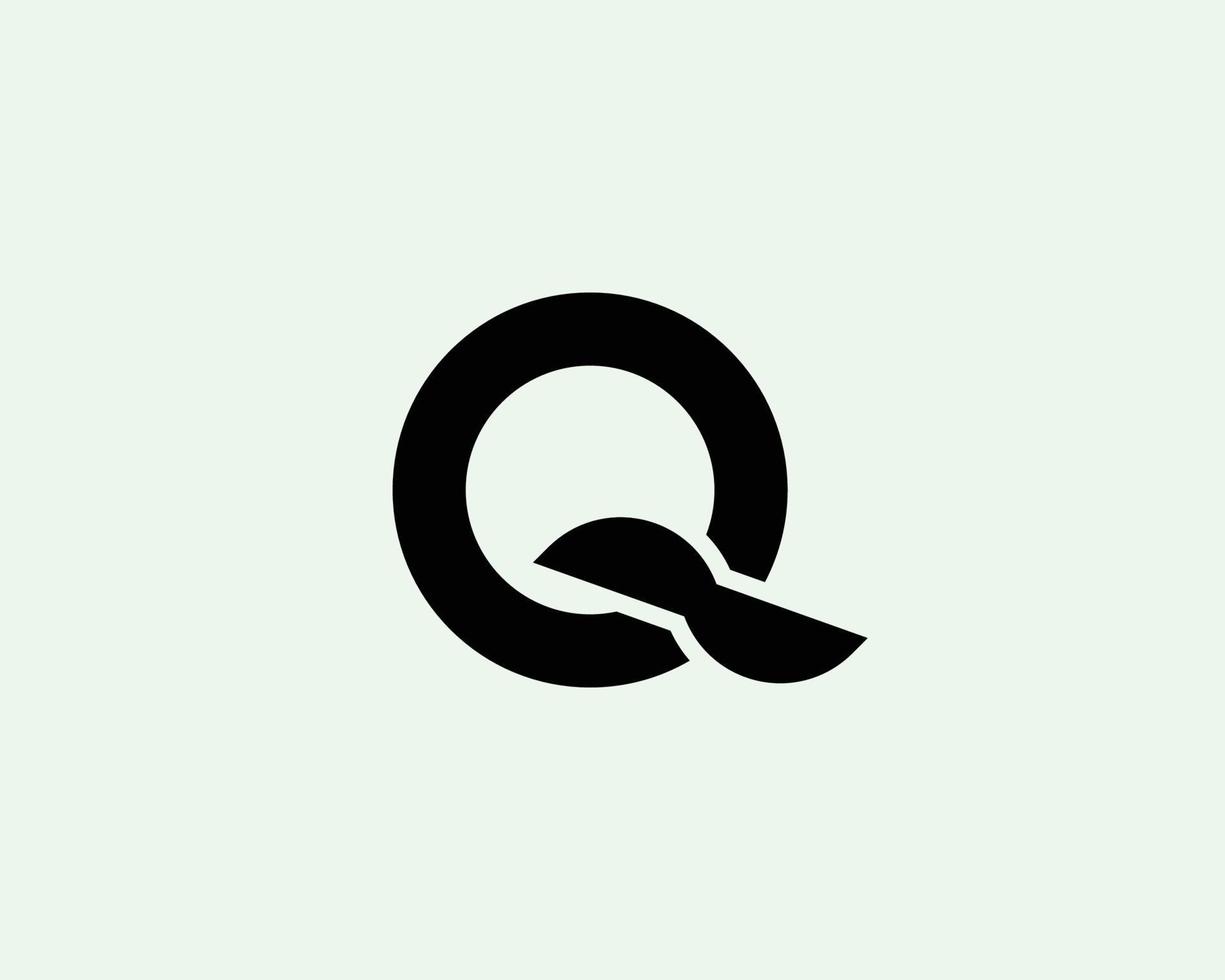 q logo ontwerp vector sjabloon