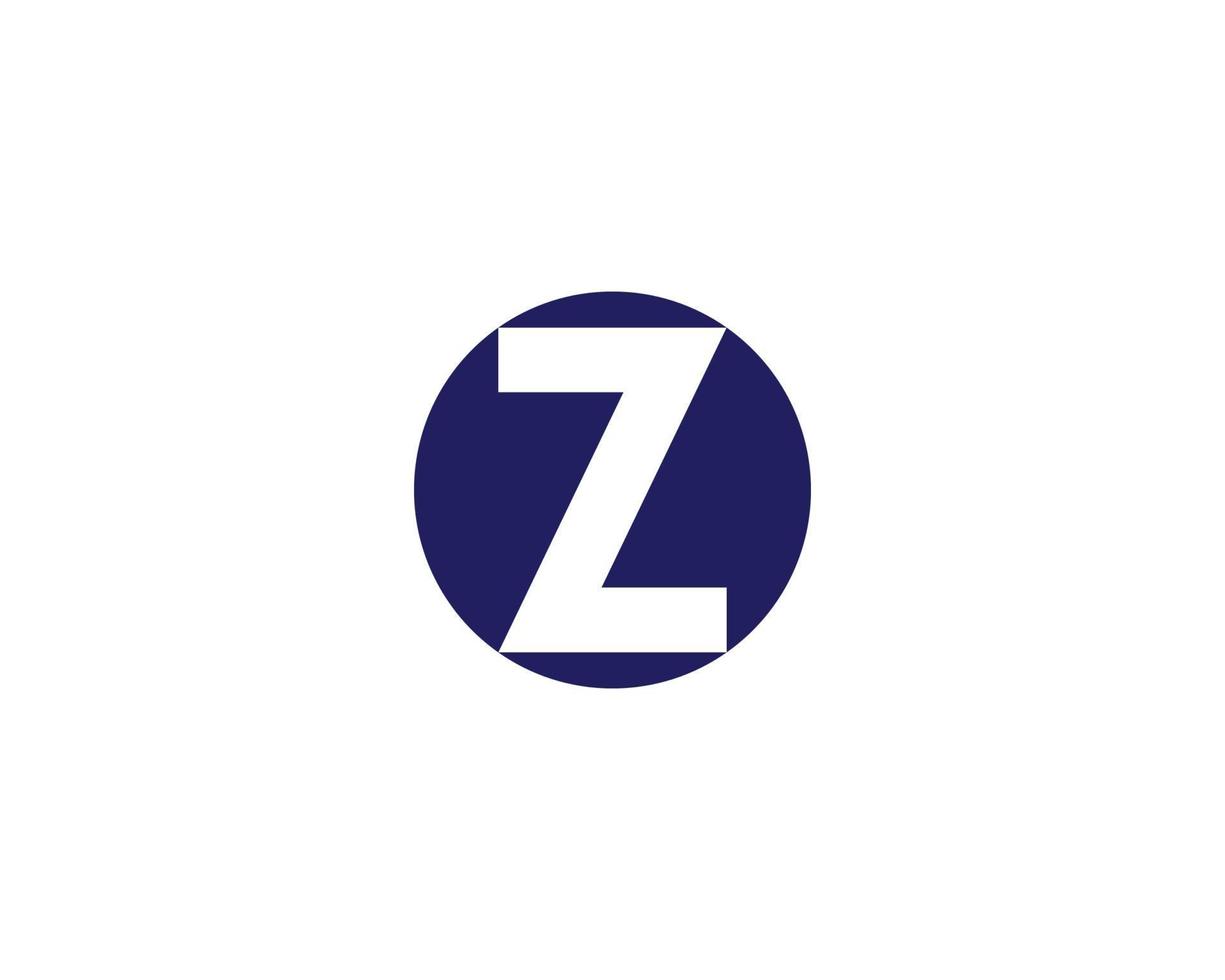 z logo ontwerp vector sjabloon