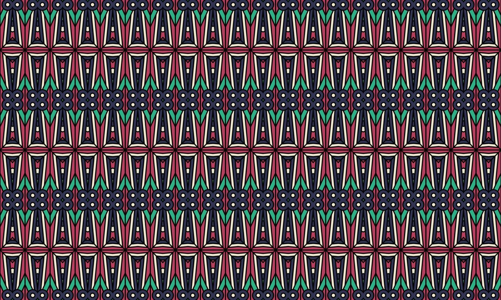 elegant modern batik etnisch patroon achtergrond vector