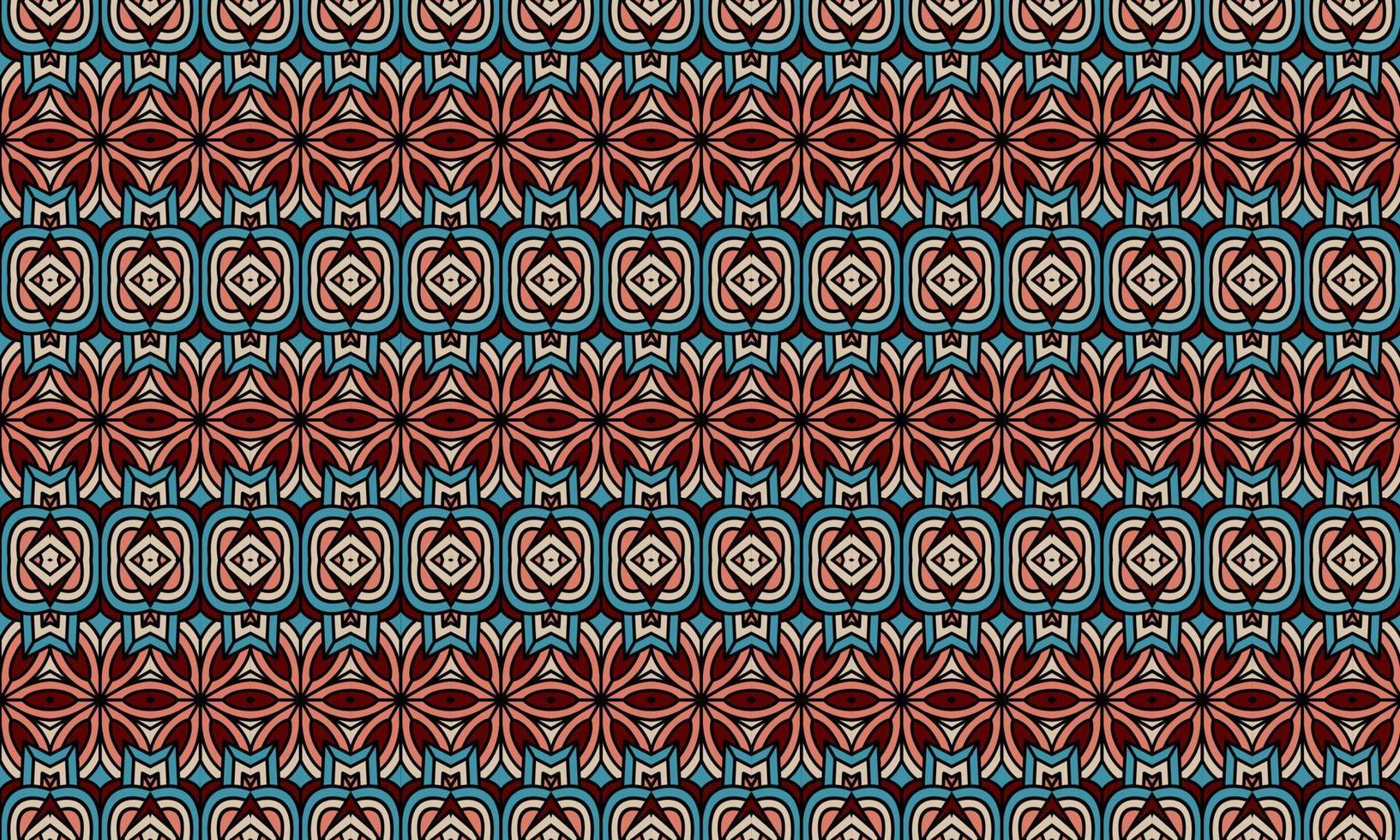 elegant modern batik etnisch patroon achtergrond vector