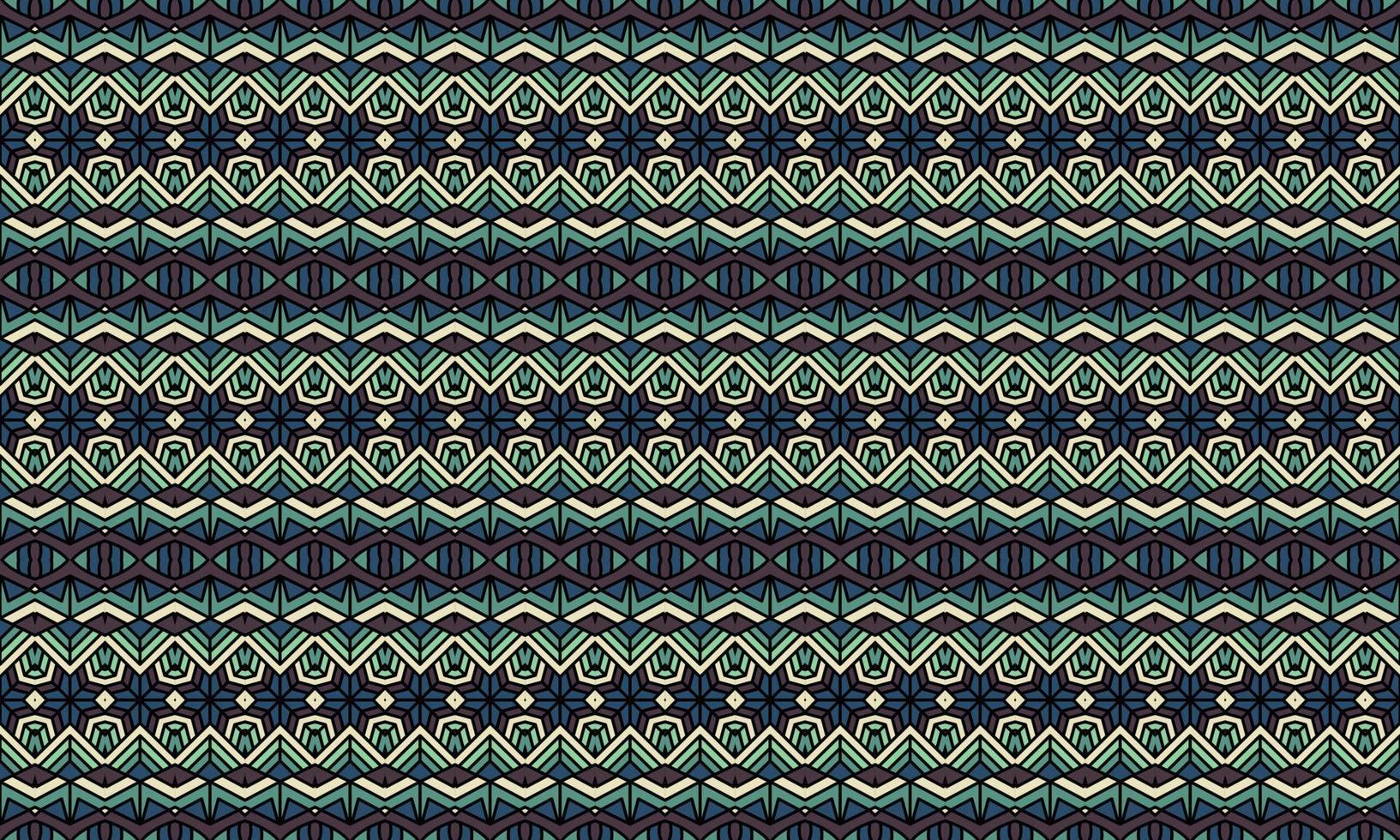 elegant modern batik etnisch patroon achtergrond vector