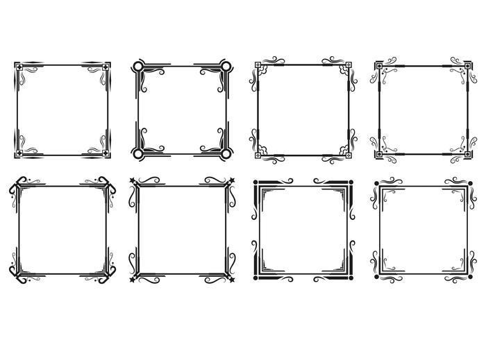 Set Van Cadre Vectors