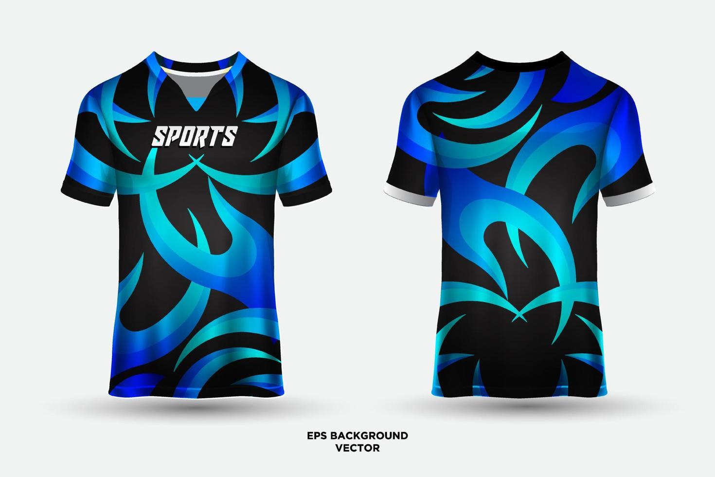 sport- Jersey 02 twee vector