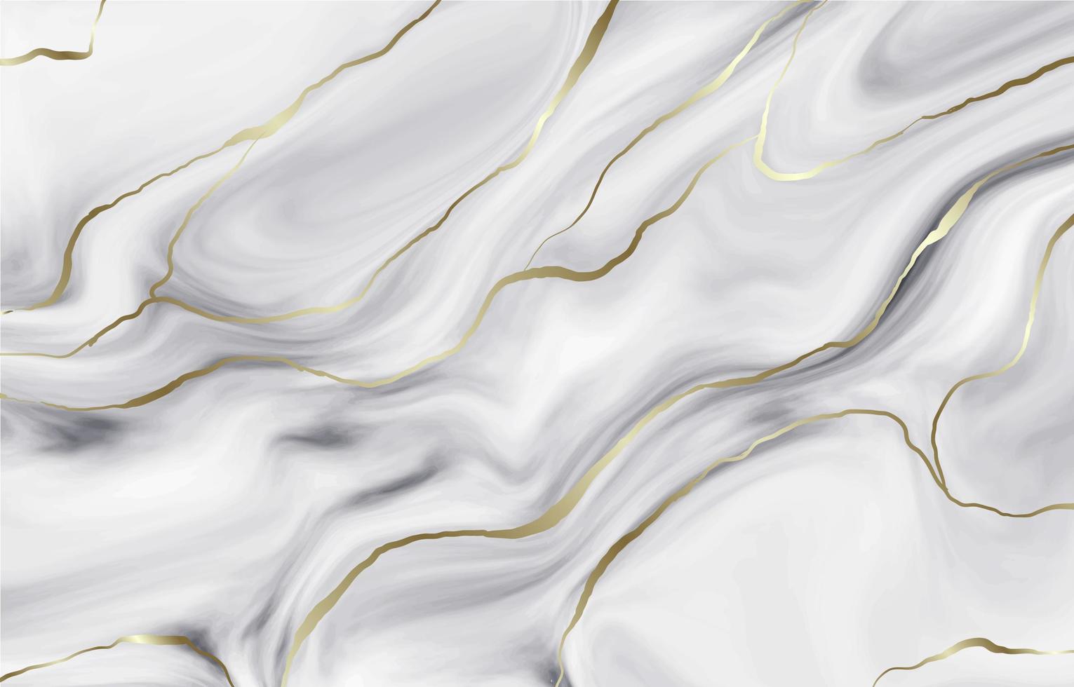 melkachtige witte abstracte achtergrond met donkere gouden lijnen vector