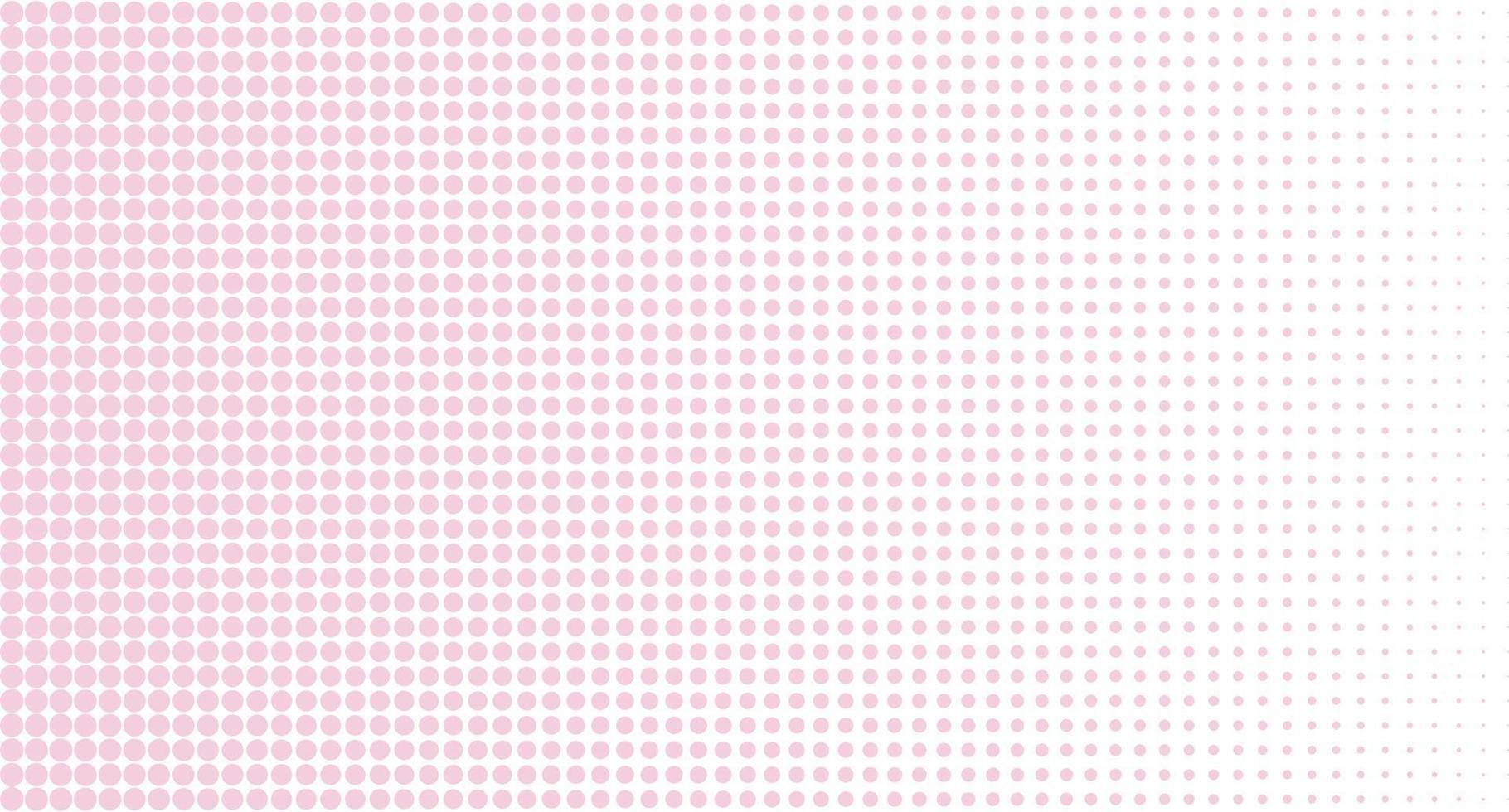 naadloos polka punt patroon. vector herhalen textuur. polka punt met kleur pastel achtergrond. roze polka punt patroon. roze polka omhulsel textuur. vector illustratie