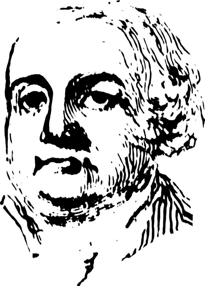 francis lewis, wijnoogst illustratie vector