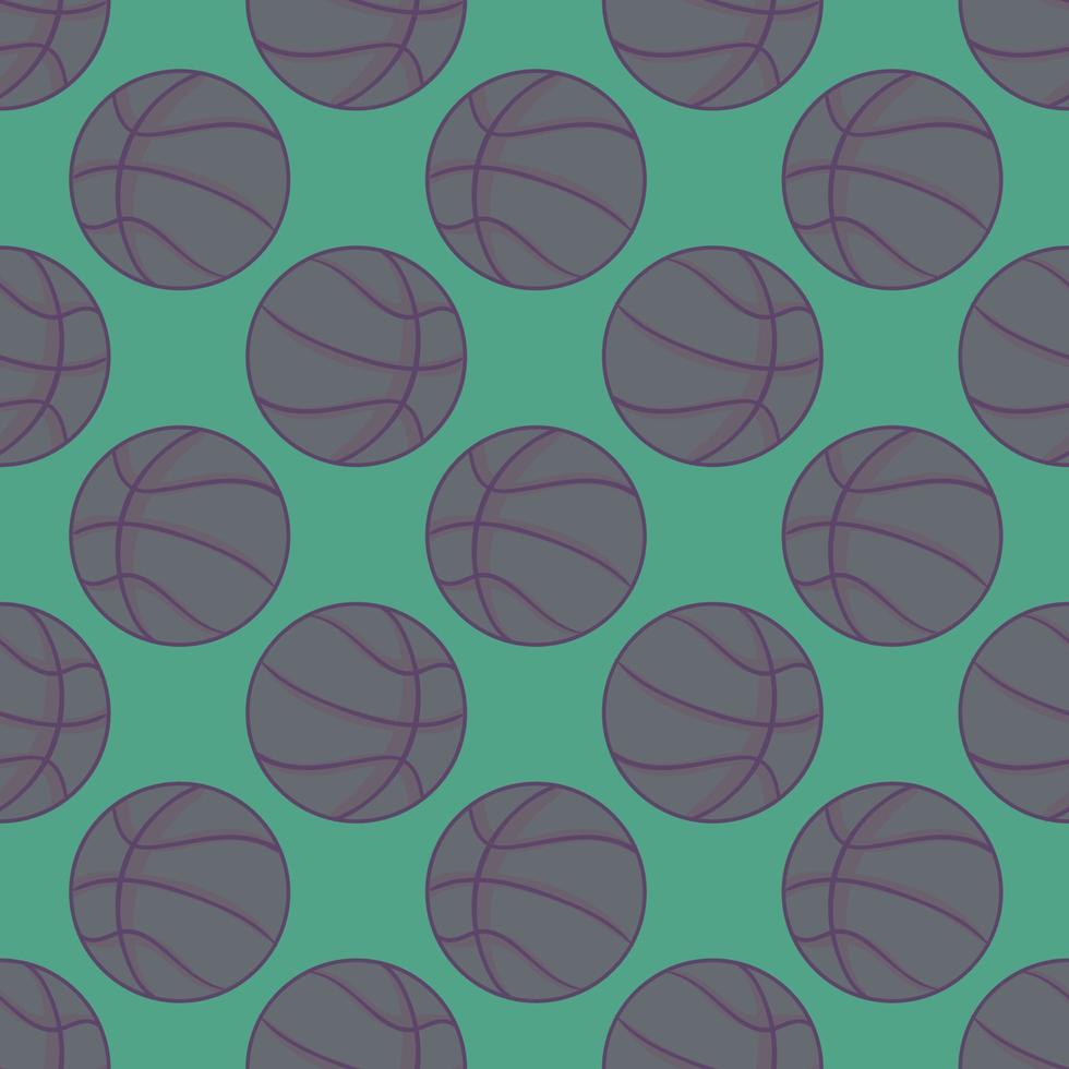 basketbal bal patroon, illustratie, vector Aan wit achtergrond