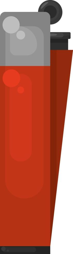 rood klipper, illustratie, vector Aan wit achtergrond