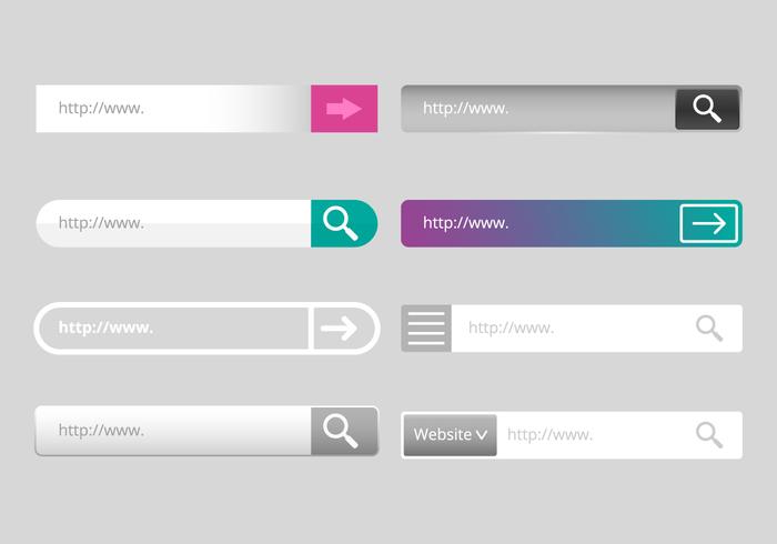 Gratis Address Bar Vector