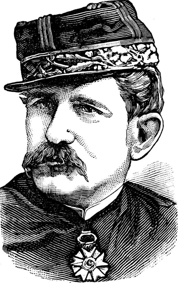 algemeen George ernest boulanger, wijnoogst illustratie vector